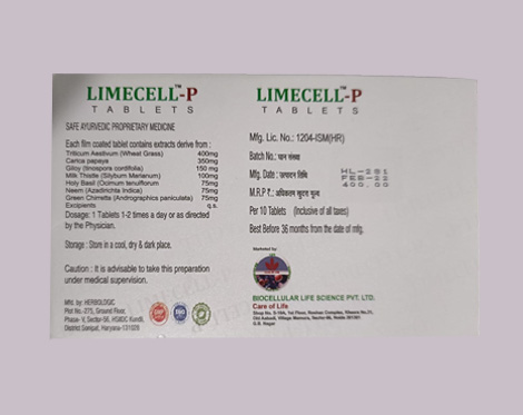  Limecell-P Available in Sharma Medical Agency